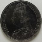 CROWNS 1888  VICTORIA NARROW DATE GEF.T