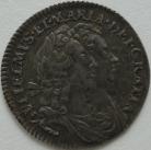 SIXPENCES 1693  WILLIAM & MARY VERY SCARCE GRADE GEF