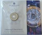 TWO POUNDS 2022  ELIZABETH II CELEBRATING 25 YEARS OF THE ?2 PACK BU