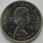 CROWNS 1960  ELIZABETH II POLISHED DIE BU