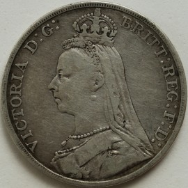 CROWNS 1891  VICTORIA  GF