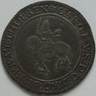 CROWNS 1645 -46 CHARLES I TOWER MINT UNDER PARLIAMENT. GR IV. TYPE 4 HORSEMAN. KING ON HORSEBACK SWORD UPRIGHT. REVERSE OVAL SHIELD. MM SUN. A SUPERB EXAMPLE S2761 EF