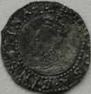 ELIZABETH I 1601  ELIZABETH I PENNY. 7TH ISSUE. WITHOUT ROSE OR DATE. CIVITAS LONDON. MM I. SCARCE GRADE GVF