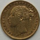 SOVEREIGNS 1872  VICTORIA MELBOURNE ST GEORGE SCARCE NEF