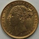 SOVEREIGNS 1880  VICTORIA MELBOURNE ST GEORGE NEF