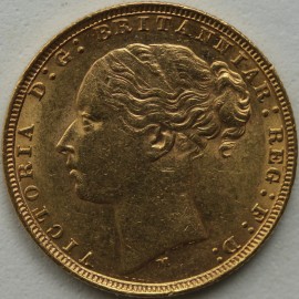 SOVEREIGNS 1880  VICTORIA MELBOURNE ST GEORGE  NEF