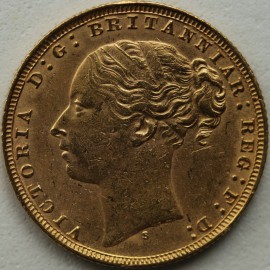 SOVEREIGNS 1879  VICTORIA SYDNEY ST GEORGE GVF