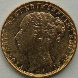 SOVEREIGNS 1881  VICTORIA SYDNEY ST GEORGE NEF