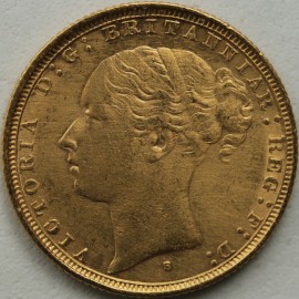 SOVEREIGNS 1885  VICTORIA SYDNEY ST GEORGE GVF