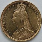 SOVEREIGNS 1893  VICTORIA JUBILEE HEAD SYDNEY SCARCE NEF