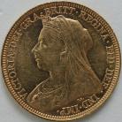 SOVEREIGNS 1894  VICTORIA OLD HEAD SYDNEY GEF