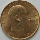 SOVEREIGNS 1907  EDWARD VII LONDON GEF