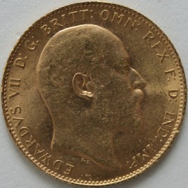 SOVEREIGNS 1907  EDWARD VII LONDON GEF