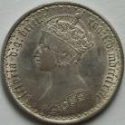 FLORINS 1872  VICTORIA DIE NUMBER 31 GEF