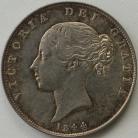 HALF CROWNS 1844  VICTORIA GEF