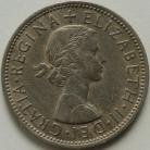 FLORINS 1954  ELIZABETH II GEF