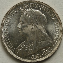 SHILLINGS 1900  VICTORIA  BU