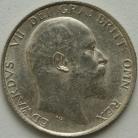 SHILLINGS 1910  EDWARD VII BU