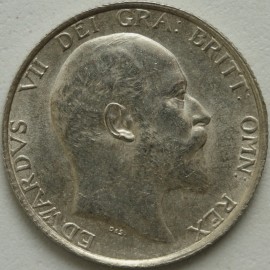 SHILLINGS 1910  EDWARD VII  BU