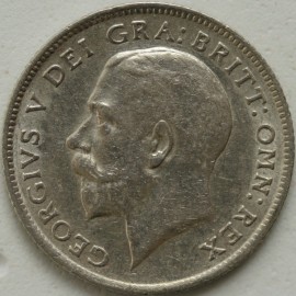 SIXPENCES 1913  GEORGE V SCARCE NEF