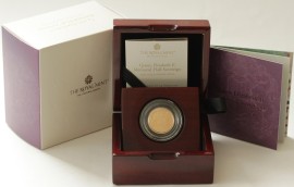 HALF SOVEREIGNS 2022  CHARLES III QUEEN ELIZABETH II MEMORIAL PROOF HALF SOVEREIGN CHARLES III OBVERSE FDC