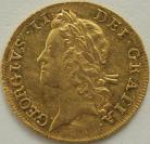 GUINEAS 1733  GEORGE II GEORGE II 2ND YOUNG HEAD GVF/NEF