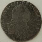 SIXPENCES 1787  GEORGE III NO HEARTS NVF