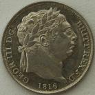 SIXPENCES 1816  GEORGE III BU