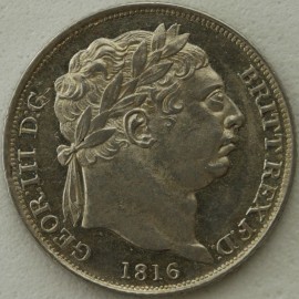 SIXPENCES 1816  GEORGE III  BU