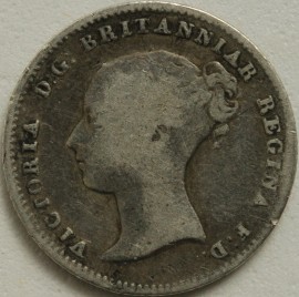 GROATS 1839  VICTORIA  GF