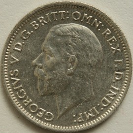 SIXPENCES 1936  GEORGE V  GEF