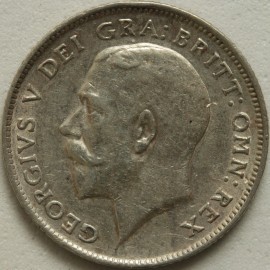 SIXPENCES 1915  GEORGE V  VF