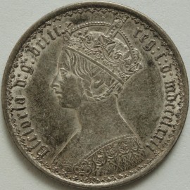 FLORINS 1872  VICTORIA DIE NUMBER 10 NEF