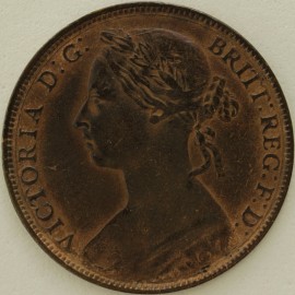 PENNIES 1882 H VICTORIA F115 NEF