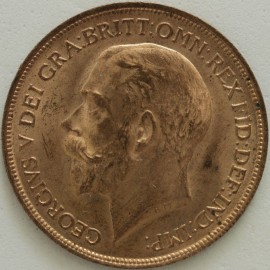 PENNIES 1914  GEORGE V  BU