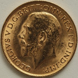 SOVEREIGNS 1911  GEORGE V LONDON BU