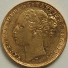 SOVEREIGNS 1878  VICTORIA MELBOURNE ST GEORGE GVF