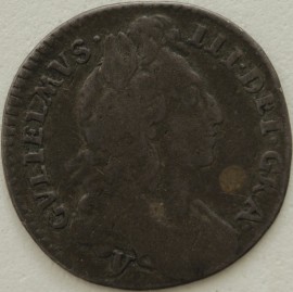 SIXPENCES 1696 Y WILLIAM III YORK ESC 1539 F