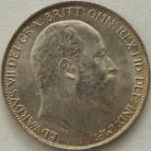 SIXPENCES 1902  EDWARD VII  UNC LUS