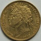 SOVEREIGNS 1821  GEORGE IV GEORGE IV VF