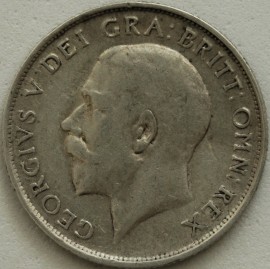 SHILLINGS 1915  GEORGE V  GF