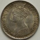 FLORINS 1856  VICTORIA SCARCE GEF