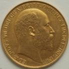 TWO POUNDS (GOLD) 1902  EDWARD VII EDWARD VII MATTE PROOF SUPERB FDC