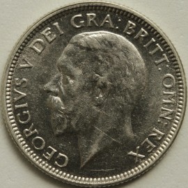 SHILLINGS 1928  GEORGE V  UNC LUS