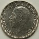 SHILLINGS 1933  GEORGE V  UNC LUS