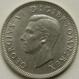 SHILLINGS 1937  GEORGE VI ENG UNC LUS