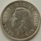 SHILLINGS 1938  GEORGE VI SCOT VERY SCARCE BU