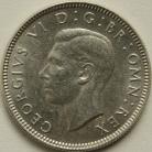 SHILLINGS 1938  GEORGE VI SCOT VERY SCARCE UNC LUS