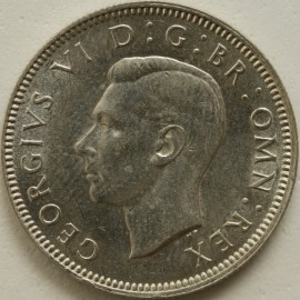 SHILLINGS 1942  GEORGE VI SCOT UNC LUS