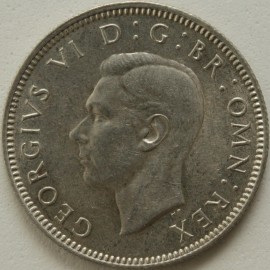 SHILLINGS 1943  GEORGE VI ENG UNC LUS
